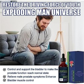Gouttes de traitement de la prostate, gouttes de soulagement de la prostate, gouttes de thérapie de la prostate, gouttes natu