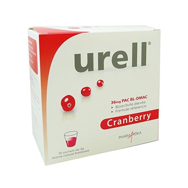 Cranberry Pac 20 Sachets 36mg Urell