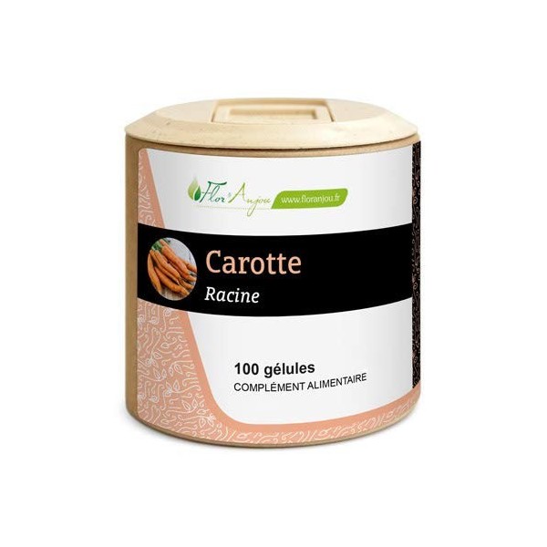 Floranjou - Gélules Carotte racine - 100 gélules