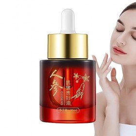 Sérums au ginseng,soins la peau Huile ginseng pour le visage - Sérums coréens soins la peau, Essence Anti-âge au ginseng, hui