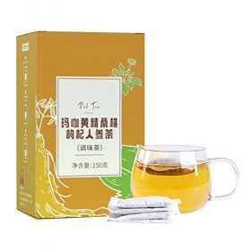 Ginseng Five Treasure Tea Maca Emballage Portable Sachets de Tisane Polygonatum Mulberry Wolfberry et Ginseng Combinaison Sac