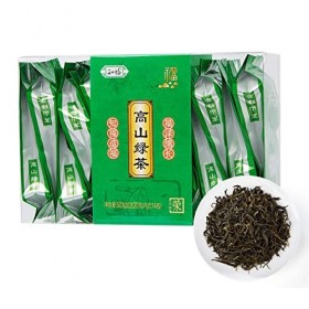 Thé Vert Naturel, Thé Vert Chinois de Haute Montagne, Contenu Net 70 G, Type de Parfum Cuit au Four Mingqian, pour le Thé de 
