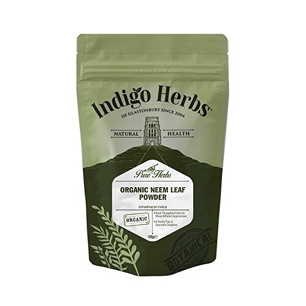 Indigo Herbs Poudre de Neem Bio 100g
