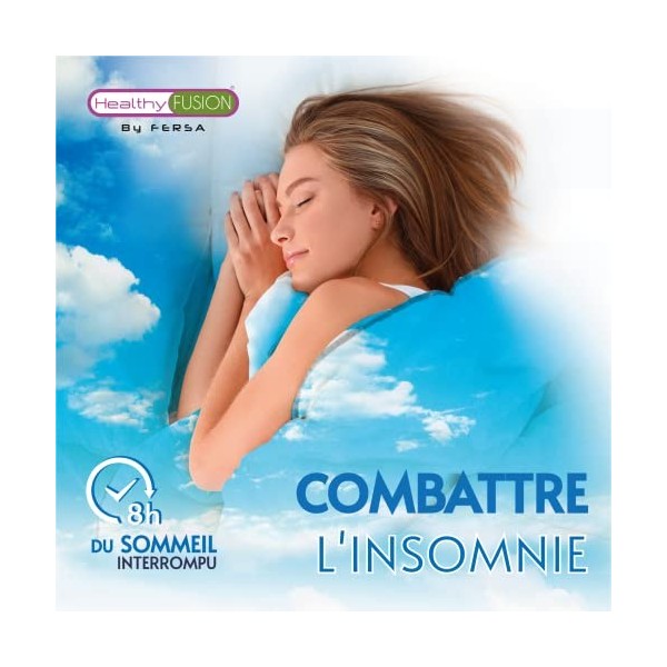 Healthy Fusion Dream Fusion | Sleep Inducer, Melatonin + Pure Valerian, Passionflower, Chamomile and L-Theanine | Sommeil rép