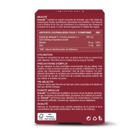 Grenade 30 comprimés Peau, ongles et cheveux New Nordic