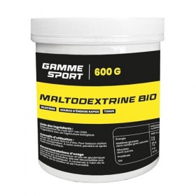 Laboratoire Beauchamp - Complément alimentaire MALTODEXTRINE BIO - Pot 600 g - Gamme sport - Carburant énergétique - Pour boi