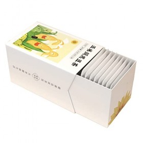 Thé santé, emballage individuel facile à infuser 15 paquets darrière-goût sucré pour rester éveillé tard au quotidien pour l