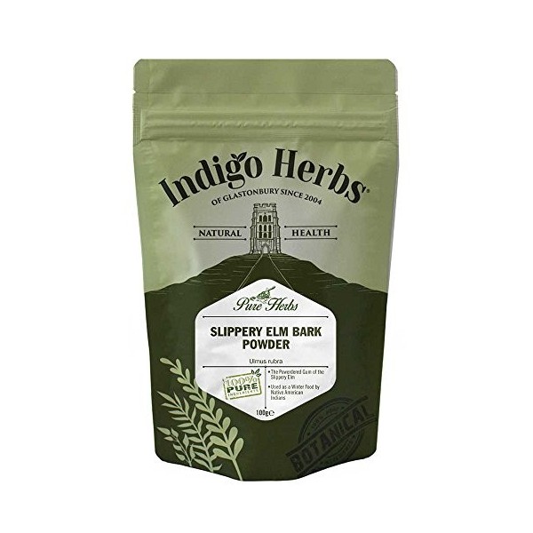 Indigo Herbs Écorce d’orme en poudre 50g 