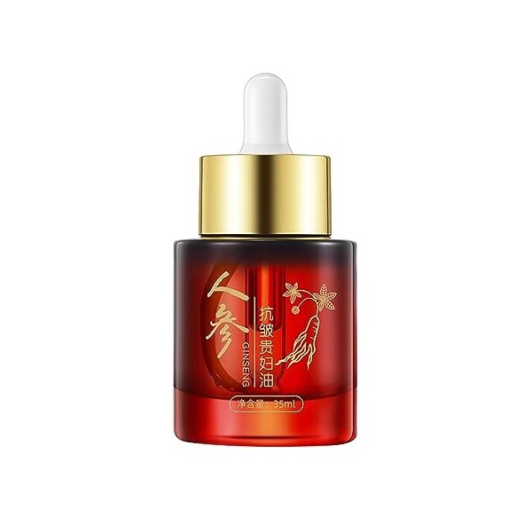 Eau dginseng,Sérums soins la peau Huile ginseng pour le visage | Sérums coréens soins la peau, Essence Anti-âge au ginseng, 