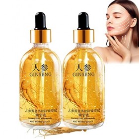 Essence anti-âge au polypeptide de ginseng,2023 nouveau ginseng par bouteille,essence anti-âge au polypeptide dor au ginseng
