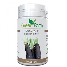 Green Farm Radis Noir Digestion Difficile Digestion 60 Gélules - Lot de 2