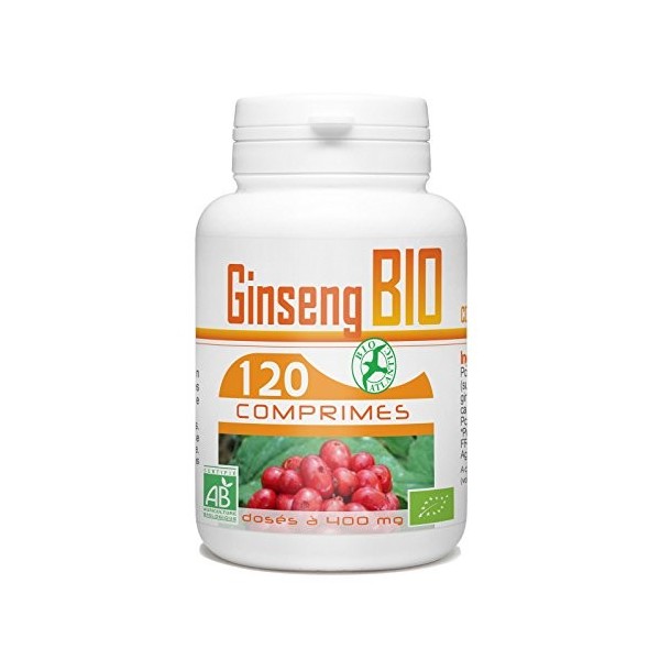 Ginseng Bio - 400 mg - 120 comprimés
