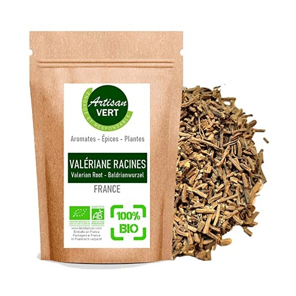 Racine de Valeriane - Artisan du Vert 1 sachet 250g naturelle, 100% naturelle végétale