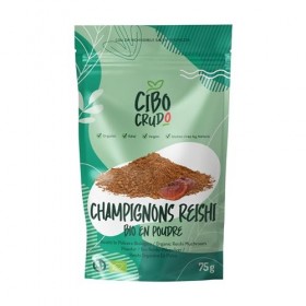 Reishi Bio en Poudre Cru - 75g. Champignon Ganoderma Lucidum. Champignons Médicinaux Source dAntioxydants. Reishi Mushroom.
