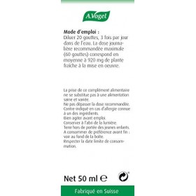 Extrait de Plante Fraîche Prêle A.Vogel | Reminéralisant | Laboratoire Suisse