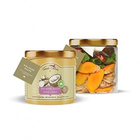 Terra Canis Pâte dorée au Curcuma & à lhuile de Coco, 250ml I Complément Alimentaire pour Chiens de première qualité en renf