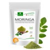 MoriVeda® Poudre de feuilles de Moringa 250g Oleifera Premium Plus, 1x250g de poudre 