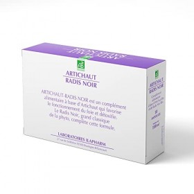 Laboratoires Ilapharm - ARTICHAUT RADIS NOIR BIO - Détox-Draineur - Boîte de 10 ampoules
