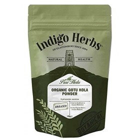 Indigo Herbs Gotu Kola Centella asiatica Bio en poudre 100g