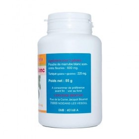 GELULES MARRUBE BLANC 200 gélules dosées a 200 mg.