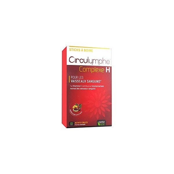 Santé Verte Circulymphe Complexe H 20 Sticks