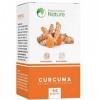 Prescription Nature - CURCUMA - Complément Alimentaire - Haute Teneur en Curcuma et Poivre Noir - Puissant Antioxydant - Arti