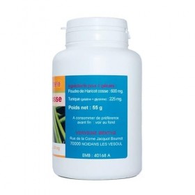 GELULES HARICOT cosse 200 gélules dosées à 200 mg.