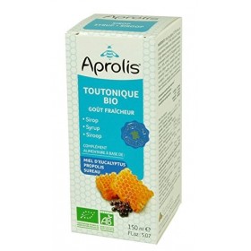 Sirop Bio TOUTONIQUE - Apaise et Purifie - Miel deucalyptus, Sureau et Camomille - 150ml