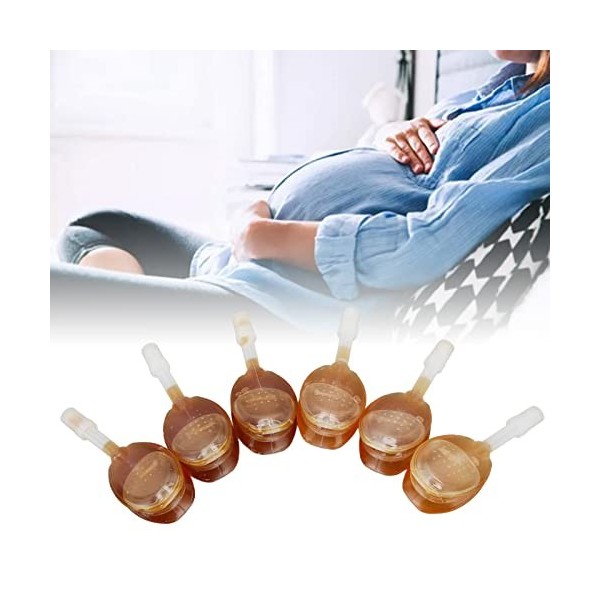 6pcs Suppositoires à la Glycérine, Suppositoires pour la Constipation, le Miel Liquide à la Glycérine Favorise le Péristaltis