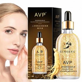 ginseng | Sérums polypeptides dorés – Essence hydratante pour rajeunir, raffermir et raffermir la peau avec extrait ginseng T