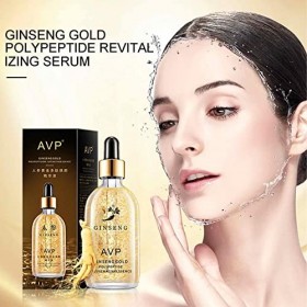 ginseng | Sérums polypeptides dorés – Essence hydratante pour rajeunir, raffermir et raffermir la peau avec extrait ginseng T