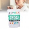 Tisane, préserve les nutriments favorise le métabolisme 28 jours de thé amincissant broyage fin 28 comptes pour la vie quotid