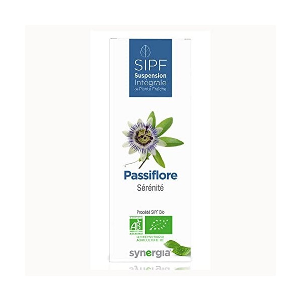 PASSIFLORE Bio Française 100 ml | Solution Buvable De Plantes Fraîches pour Retouver Calme et Sérénité| Origine France Certif