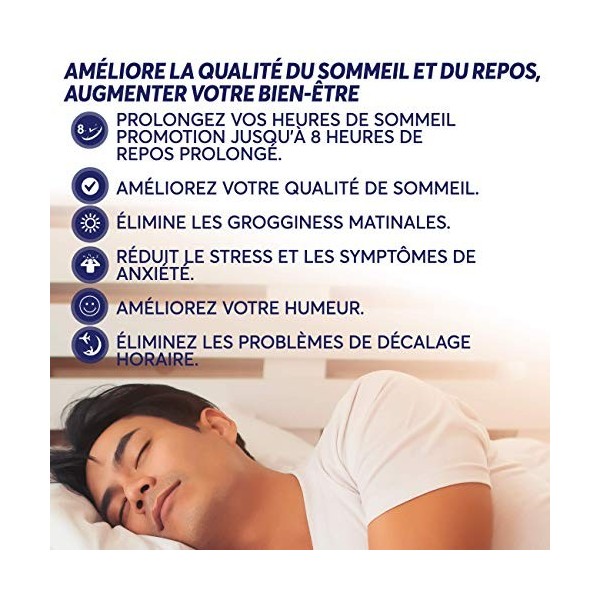 Healthy Fusion Dormi Plus | Obtenez un sommeil rapide et de qualité | Mélatonine + Valériane pure, Passiflore, Camomille et L