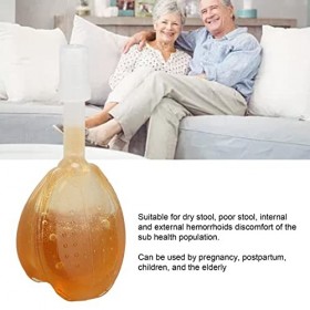 Suppositoires à la Glycérine, Paquet De 6 7 Ml Adultes Suppositoires De Soulagement de la Constipation Suppositoires à la Gly