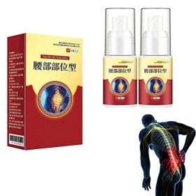 Soulagement de la douleur lombaire Brume à base de plantes Brume de gel froid lombaire Soulagement de la douleur au bas du do