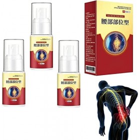 Soulagement de la douleur lombaire Brume à base de plantes Brume de gel froid lombaire Soulagement de la douleur au bas du do