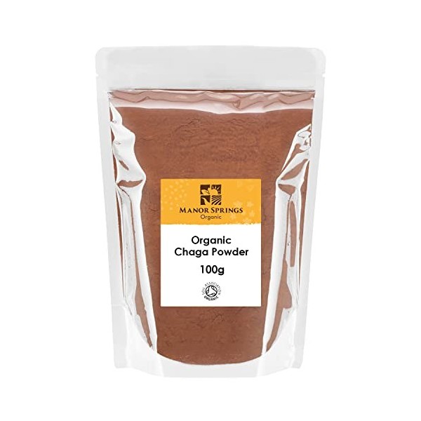 Poudre de champignon Chaga bio 100 g