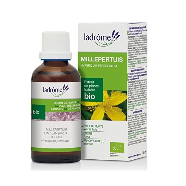 Ladrôme Extrait de Plante Fraîche Bio Millepertuis Bio 100 ml