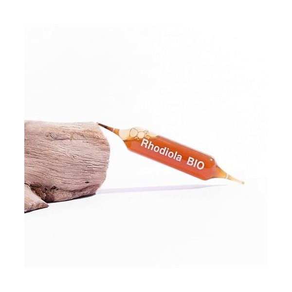 Ampoules Rhodiola BIO - VEGAN, BIO - NUTRIVIE - Fabriqué en France