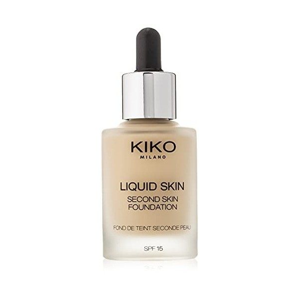 KIKO Milano Liquid Skin Second Skin Foundation 04 | Fond de Teint Fluide Effet Seconde Peau