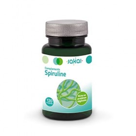 SPIRULINE 120 Comprimés | Riche en Protéines, Fibres, Vitamines et Minéraux | L’OMS Cite la Spiruline comme le Meilleur Alime