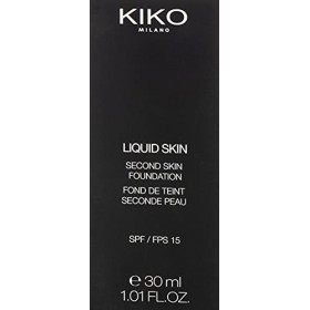 KIKO Milano Liquid Skin Second Skin Foundation 04 | Fond de Teint Fluide Effet Seconde Peau