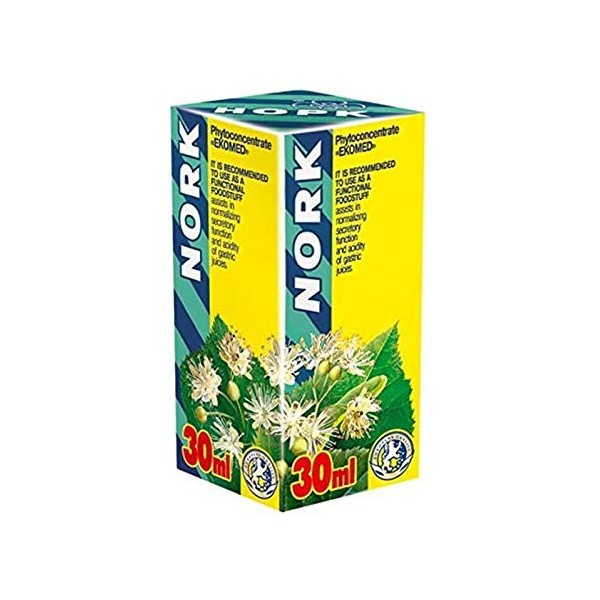 Nork 30ml Phyto Concentré - Extraits naturels de plantes - Santé digestive efficace - Hyperacidité - Brûlures destomac - Ulc