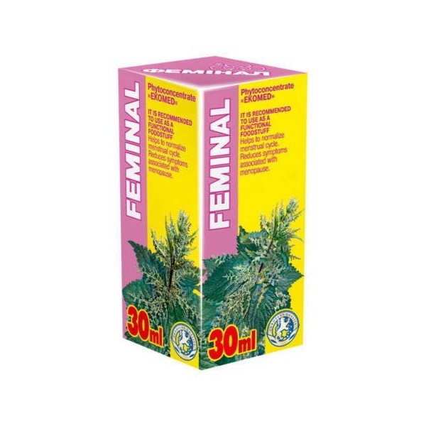 Feminal 30ml Phyto Concentré - Extraits Naturels de Plantes - Déséquilibre hormonal - Ménopause