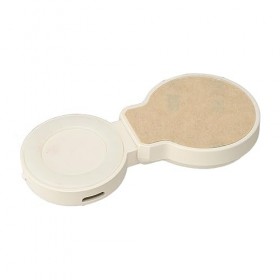 Emoshayoga Dimmable LED Lights Portable 4 Modes 150mAh Soft Selfie Light pour la Diffusion en Direct Abricot 