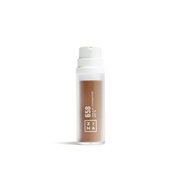 3INA MAKEUP - The 3 in 1 Foundation 622 - Fond de Teint Beige naturel avec Sous-Teinte Neutre - Primer Anti-Cernes et Fond de