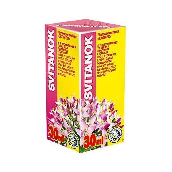 Svitanok 30ml Phyto Concentré - Extraits de plantes naturelles - Anti allergie - Détox efficace du foie