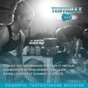 Powerful Pure Testosterone Booster | Maca des Andes et Taurine | Booste vos relations intimes | Augmente la masse musculaire 