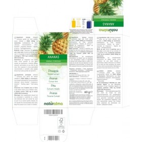 ANANAS Ananas comosus NATURALMA | 2500 GDU/g Broméline | 120 comprimés de 500mg | Complément alimentaire d’extrait titré et
